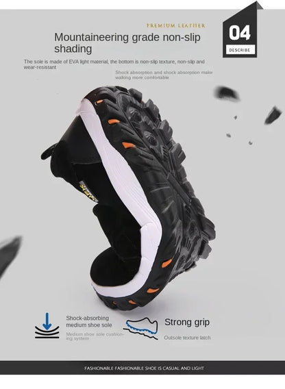 2025 New Outdoor Hiking, Camping, Running, Jogging, Leisure Hiking, Waterproof, Anti Slip, Breathable Sports Shoes, Size 38-50
