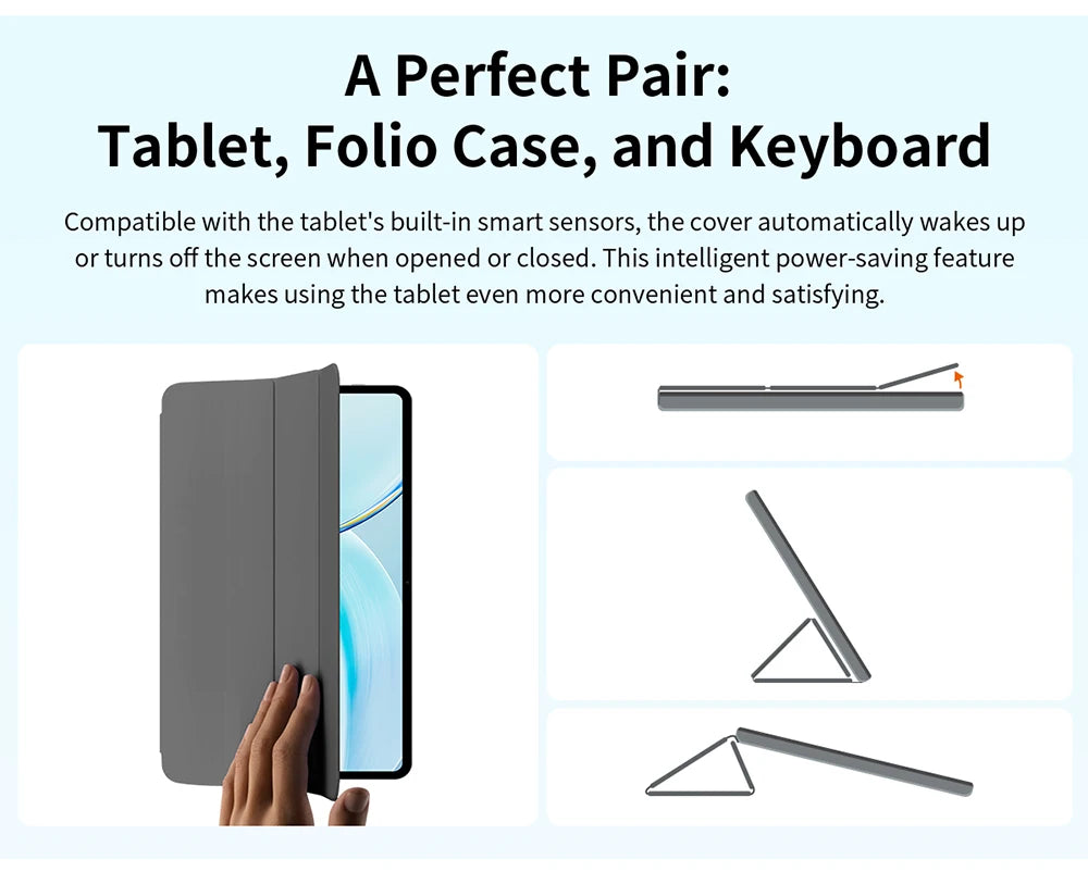 Teclast Tablet P50 Set Android 15 11" T606 8-Core Max 12GB RAM 128GB ROM P50 Case/Keyboard/Mouse/Stylus/Headphone/Stand