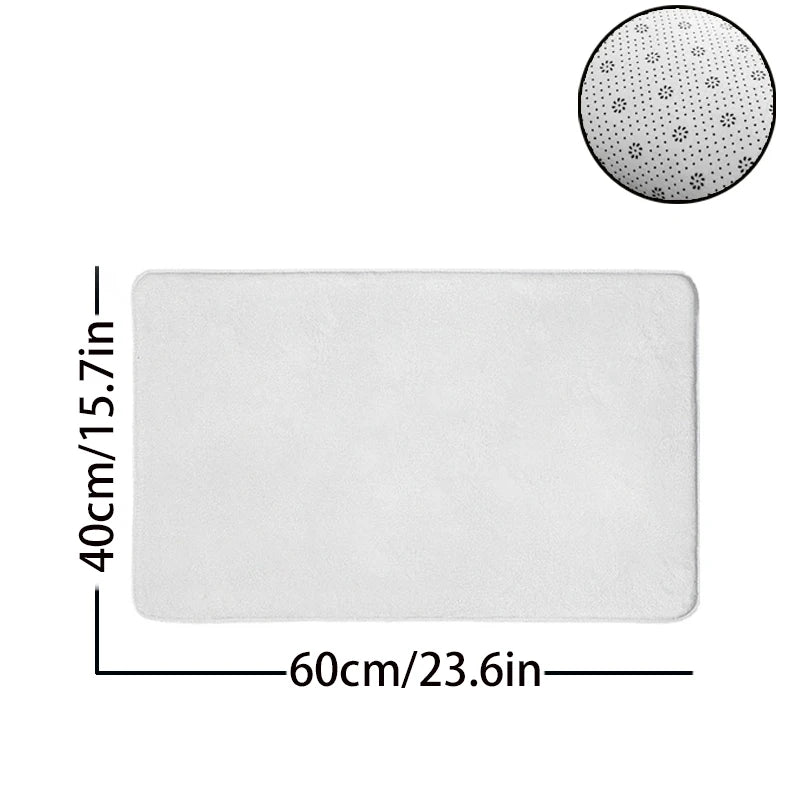 Construction Car Print Area Rug Washable Carpets for Kids Bedroom Living Room Kitchen Entrance Mat Non Slip Flannel Mats