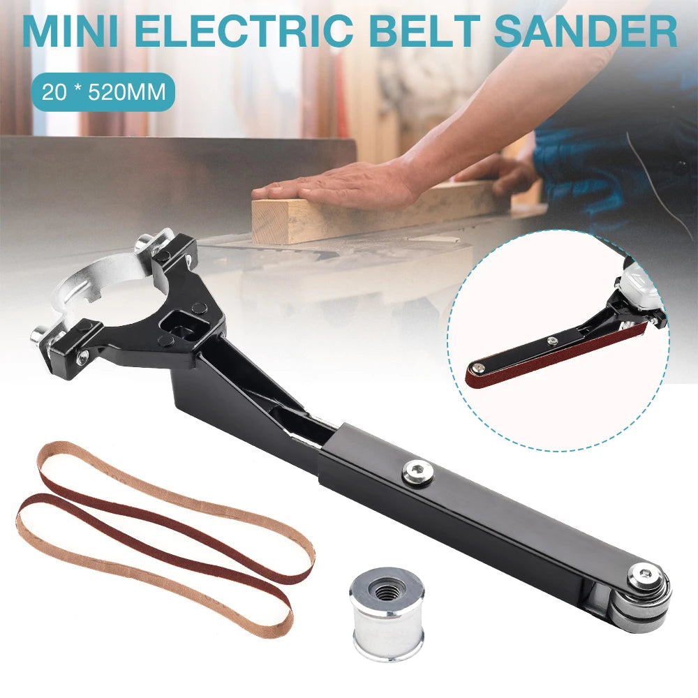 Grinder Mini Sander Multifunctional Cordless Polishing Machine, Home Angle Grinder Modification Belt Sander Accessories, Tools