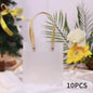 10PCS Holiday Gift Bag Eco-friendly Companion Gift Candy Bag Holiday Gift Birthday Gift Bag Anniversaries，Frosted Tote Bag