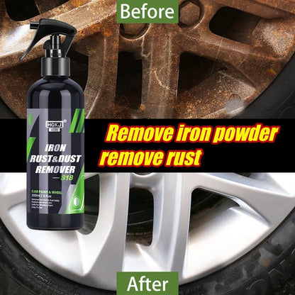 Car Wheels Rim Cleaner Multi Purpose Rust Remover Brake Paint Protect Metal Dust Iron Powder Remover Car Care Chrome Spray S18