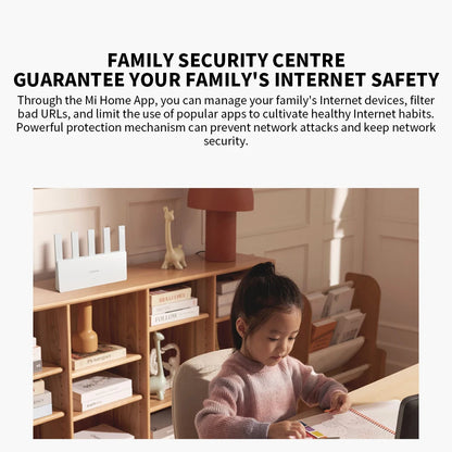 NEW XIAOMI Router BE5000 Wi-Fi 7 2.4/5GHz Dual-Frequency Mesh 2.5G High-Speed Network Port IPTV OFDMA Signal Amplifier Mi Home
