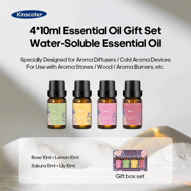 Volcano Aromatherapy Diffuser Portable Desktop Essential Oil Aroma Diffuser Home Air Humidifier Purifier/Essential Oil Set