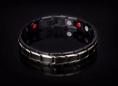 Hot Sale Luxury Fashion Health Energy Bracelet Men Stainless Steel Bio Magnetic Anti-fatigue Anti-radiation Bracelets Jewelry