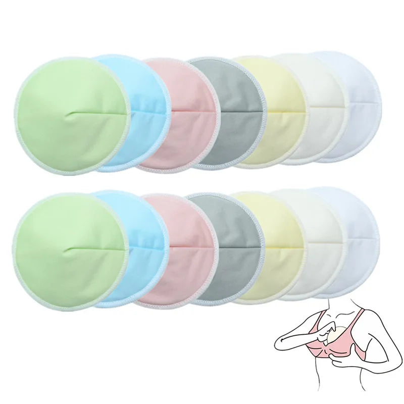 Leak Proof Washable Dry and Anti Overflow Breast Pad for Pregnant Women Reusable Breast Patch Pad for Pregnant Women