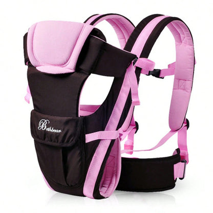 Baby Sling Carrier, 4-in-1 Ergonomic Baby Backpack Carrier, Easily Adjustable Baby Carrier Newborn to Toddler