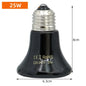 25/50/75/100W E27 Pet Heating Lamp 110V 220V Infrared Ceramic Emitter Heat Light Bulb Pet Brooder Chickens Reptile Lamp 1PC