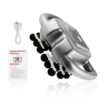 42-Heads Fascia Gun High-Frequency Vibration Body Massage Gun Back and Waist Massager Neck Shoulder Massager Muscle masajeador