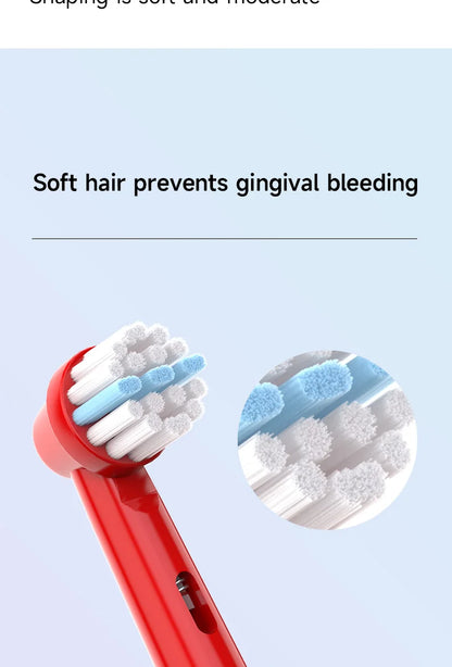 Electric Toothbrush Head Replacement Children Kids Brush Heads Fit for Oral Pro-Health B Stages D100K 4510K D10 D12