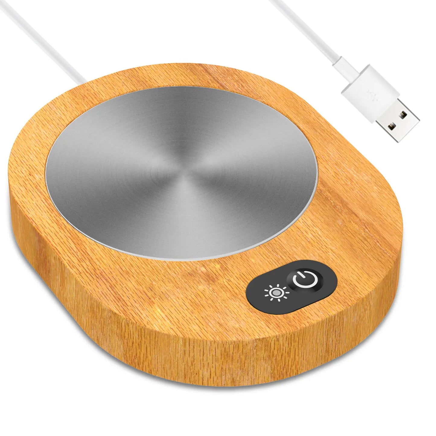 Electric Heater Cup Mug Warmer Coffee Mug USB Mug Warmer Heater Warm Mat Constant Temperature Coaster For Home Office Gifts