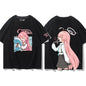Takanashi Hoshino Game Blue Archive Cosplay T-shirts 3D Print Anime Cartoon Tees Summer Men Women Harajuku Y2k Short Sleeve Tops