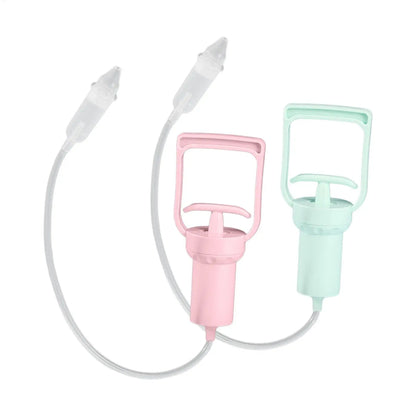 Baby Nasal Aspirator Powerful Hand Pump Safe Comfortable Nose Cleaner For Newborns Toddlers Kids Portable Relief Mucus Remover