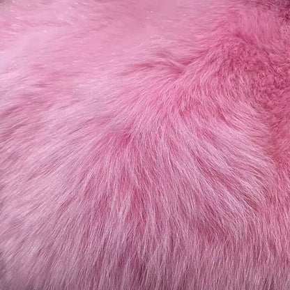 Short Coat Women Faux Fur Fox Coats Jackets Turn Down Collar Coat Thick Y2k Streetwear Jacket Work Outerwear Autumn Winter 2025