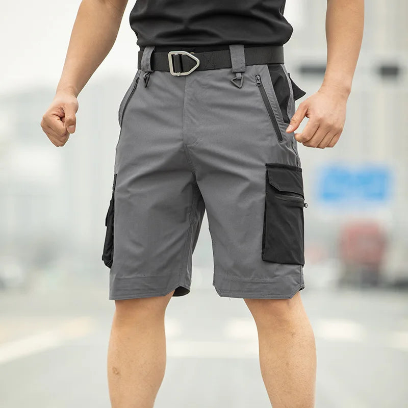 Men's Tactical Cargo Shorts Quick Dry Lightweight Multi-Pocket Military Style for Hiking Fishing Camping Work Summer Outdoor