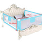 150 / 180/200/cm bed Protection toddler room accessory for boys and girls gray Pink blue bed