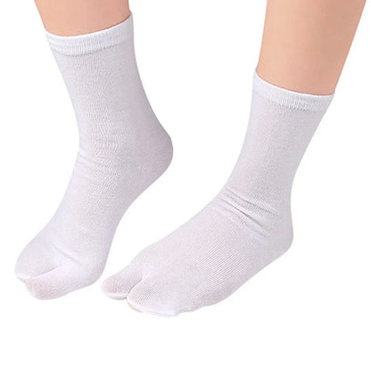 1-5PCS Women/Men Unisex Japanese Kimono Flip Flop Sandal Split Two Toes Sock Tabi Geta Cotton Socks New Arrival