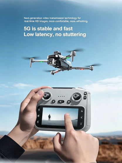 K19 MAX GPS Drone Professional 4K HD Dual Cameras UAV 360° Obstacle Avoidance Brushless Dron With Airdrop Function RC Quadcopter