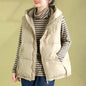 Schinteon Women 90% White Duck Down Vest with Hood Autumn Winter Over Size Casual Sleeveless Jacket Top Fashionable Gilet 2026