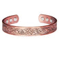 Pure Copper Magnetic Bracelet Men Arthritis Adjustable Magnets Women Cuff Therapy Health Energy Bangles Dropshipping / Wholesale