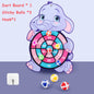 Animals Dart Board Games for Kids Montessori Target Sports Game Toys with 2 Sticky Balls Educational Games for Children Boy Girl