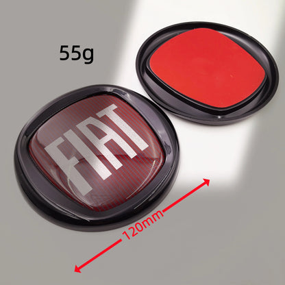 8.5/9.5/10/12cm 85/95/100/120mm car Emblem for FIAT Car Hood Front Rear Badge 2/3/4-Pin Emblem