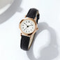 Women's Watch Fashion Small Arabic Quartz Watches Leather Band Wristwatches