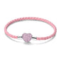 New Charm Bracelet 925 Silver Heart Shape Holy Mother Snake Chain Clasp Bracelet Fit Original Bead DIY Fashion Jewelry