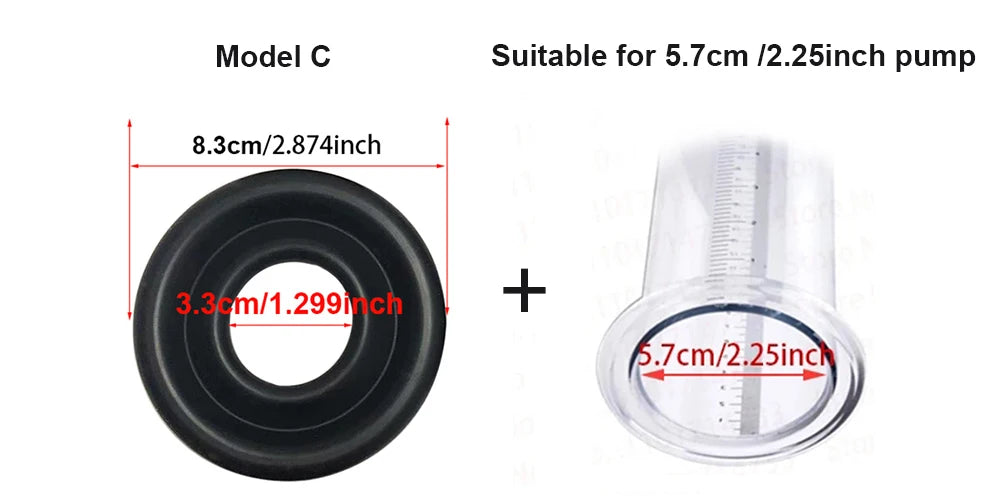 Automatic Penis Pump Penis Enlarger Vacuum Pump Sex Toys for Men Penile Bigger Trainer Adult Male Masturbator Penis Enlargement