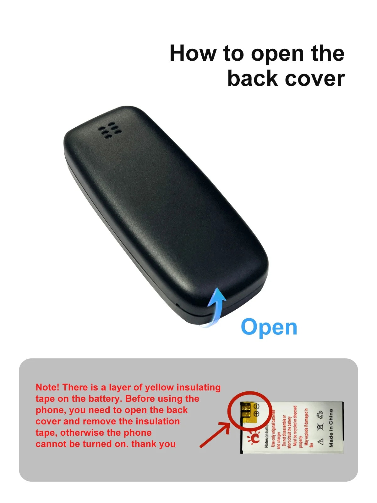 BM310 Small Mobile Phones Unlocked Bluetooth Earphone Telephone Low Radiation Automatic Call Recording Dual SIM Small Cell Phone