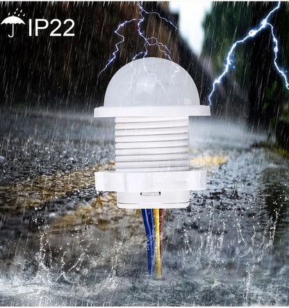 PIR Motion Sensor Detector Smart Switch Home Indoor Outdoor Infrared Light 110V 220V Time Delay Mode Adjust Lighting Switch