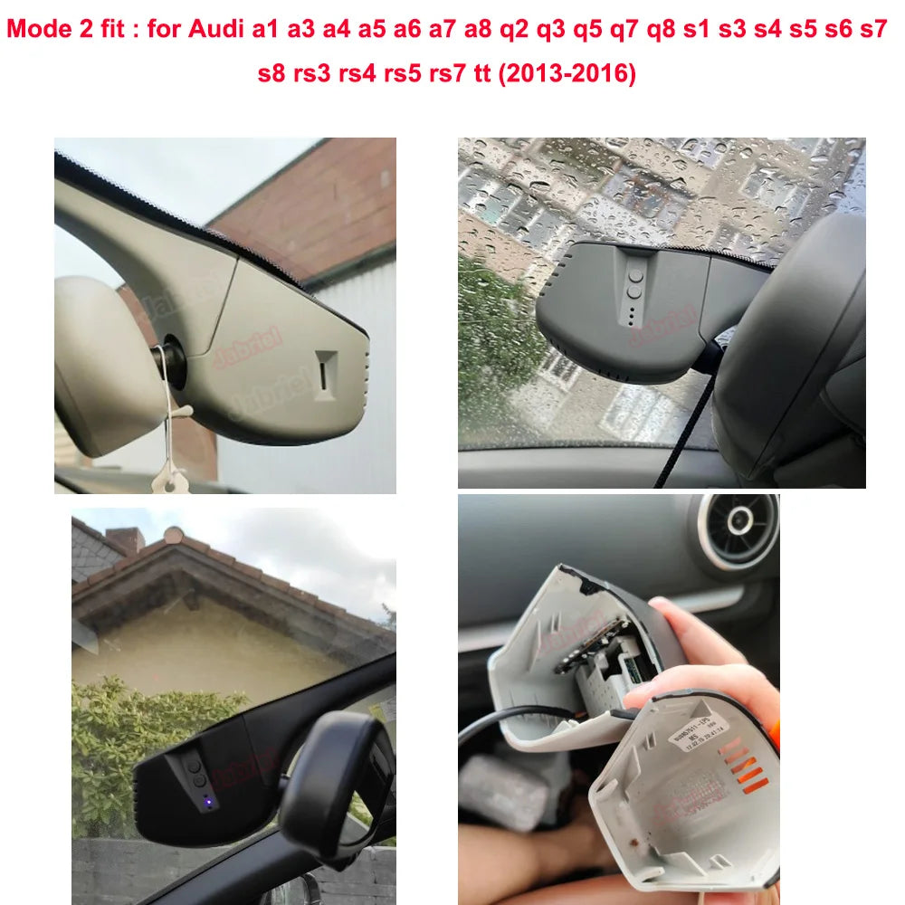 Plug and Play Car DVR for Audi a3 8v 8p a4 b8 b9 a5 a6 c7 a7 a8 Dash Cam Camera for Audi q3 q5 q7 q8 q2 tt rs s3 s4 s5 s6 s7 s8
