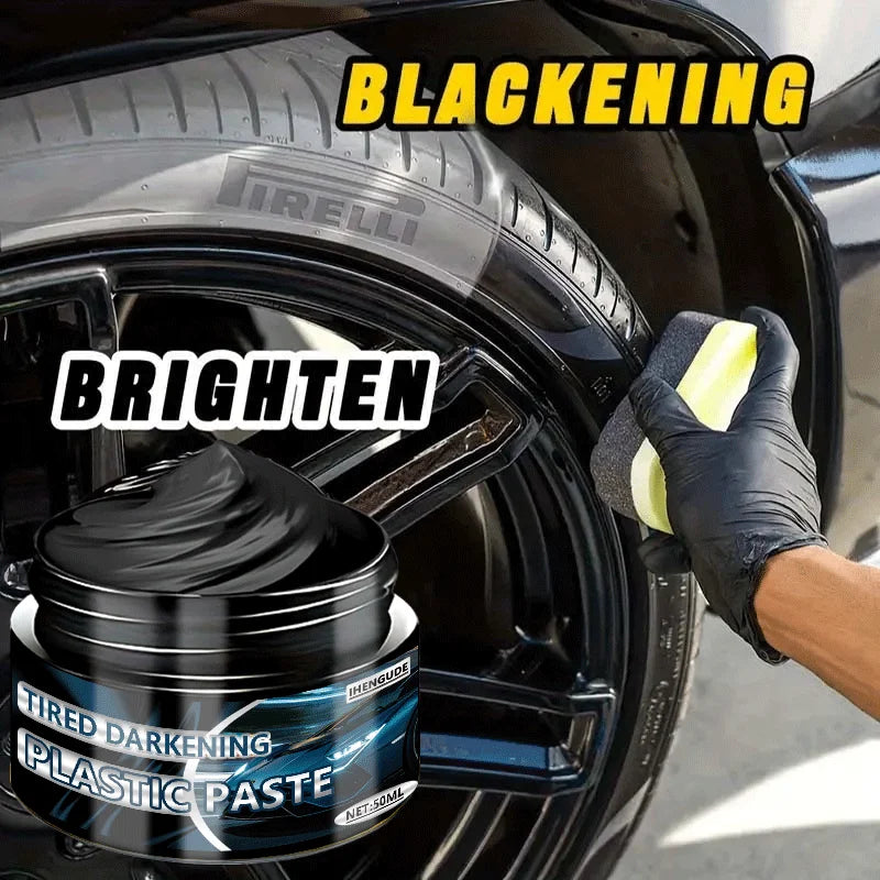 Car Interior Scratch Repair Cream Interior & Exterior Plastic Polishing Wax Black Interior and Dashboard Plastic Surface Repair