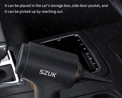 SZUK 2026 New Mini Vacuum Cleaner 780000PA Powerful Cordless Vacuum Cleaner Mini Blower Handheld Portable Car Vacumm Cleaner