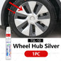 For Tesla Model 3 Y S X car wheel scratches repair pen Matte black dark gun gray silver black multiple colors Paint Repair Pen