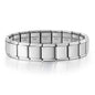 GEMOSA 9mm Width Italian Charm Bracelet Fashion Stainless Steel Bangle Elastic Link Chain High Quality Factory DIY