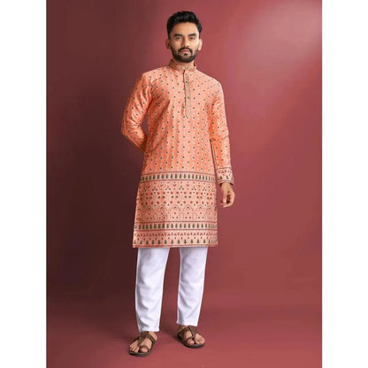 Mens Kurtta Abaya Thobe Arabic Longline Muslim Henley Kaftan Banded Plain Gown Shirts Men's Muslim Kaftan 2026 National style