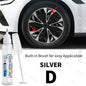 For BYD SEAL Touch Up Paint Wheel Repair Kit Quick And Easy Wheel Scratch Repair Rim Paint For Car Wheel Repair Silver Black
