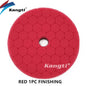 Kangti 5/6 inch Car Polishing Pad Kit Set Self-Adhesive Buffing Waxing Sponge Wool Wheel Polishing Pad For Car Polisher Drill