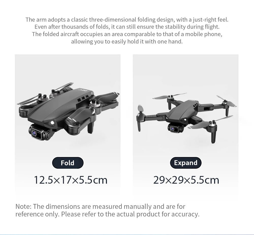 L900 Plus GPS Drone 4K Professional 5G HD Dual Camera Photography Brushless Foldable Quadcopter With Large Screen RC Drones Toys