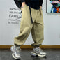Japanese Streetwear High Quality Baggy Cargo Pants Harajuku Casual Men Clothing Plus Size Joggers Fashion Loose Work Trousers
