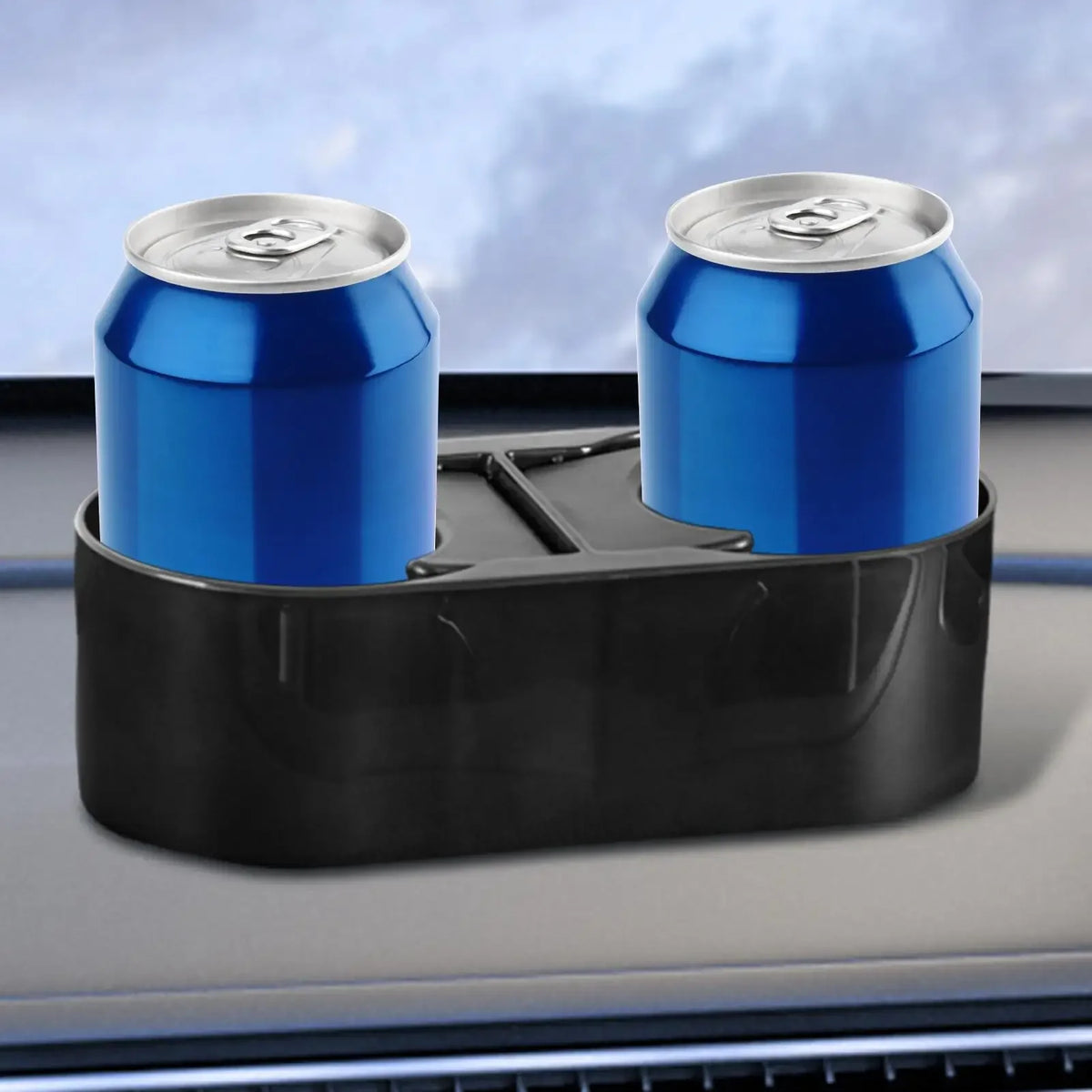 Automotive Cup Holders Double Vehicle Cup Holder Console Organizer Automotive Fixed Beverage Bracket for Golf Cart Trip Daily