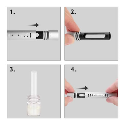 Car Fragrance Custom Vent Clip Cylindrical Essential Oil Car Diffuser Vent Clip with 10 Refill Sticks for Auto Office Kitchen