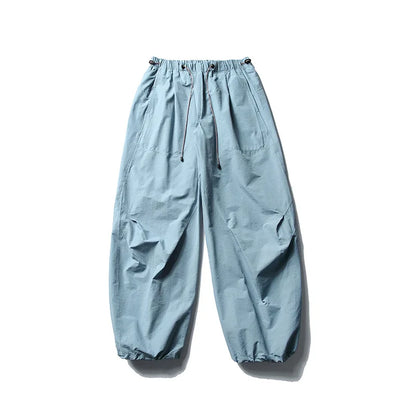 Men Streetwear Fashion Loose Casual Lightweight Quick Dry Sport Pants Women Outdoor Techwear Cargo Baggy Pant Boy Girl Trousers