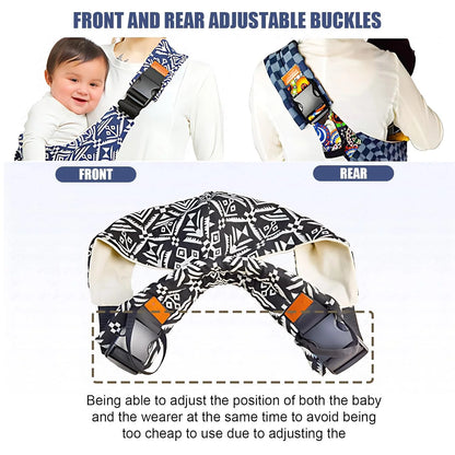Baby Sling Carrier,Baby Sling,Toddler Carrier,Adjustable and Non-Slip Hip Seat Carriers Carrying 10-30 lbs