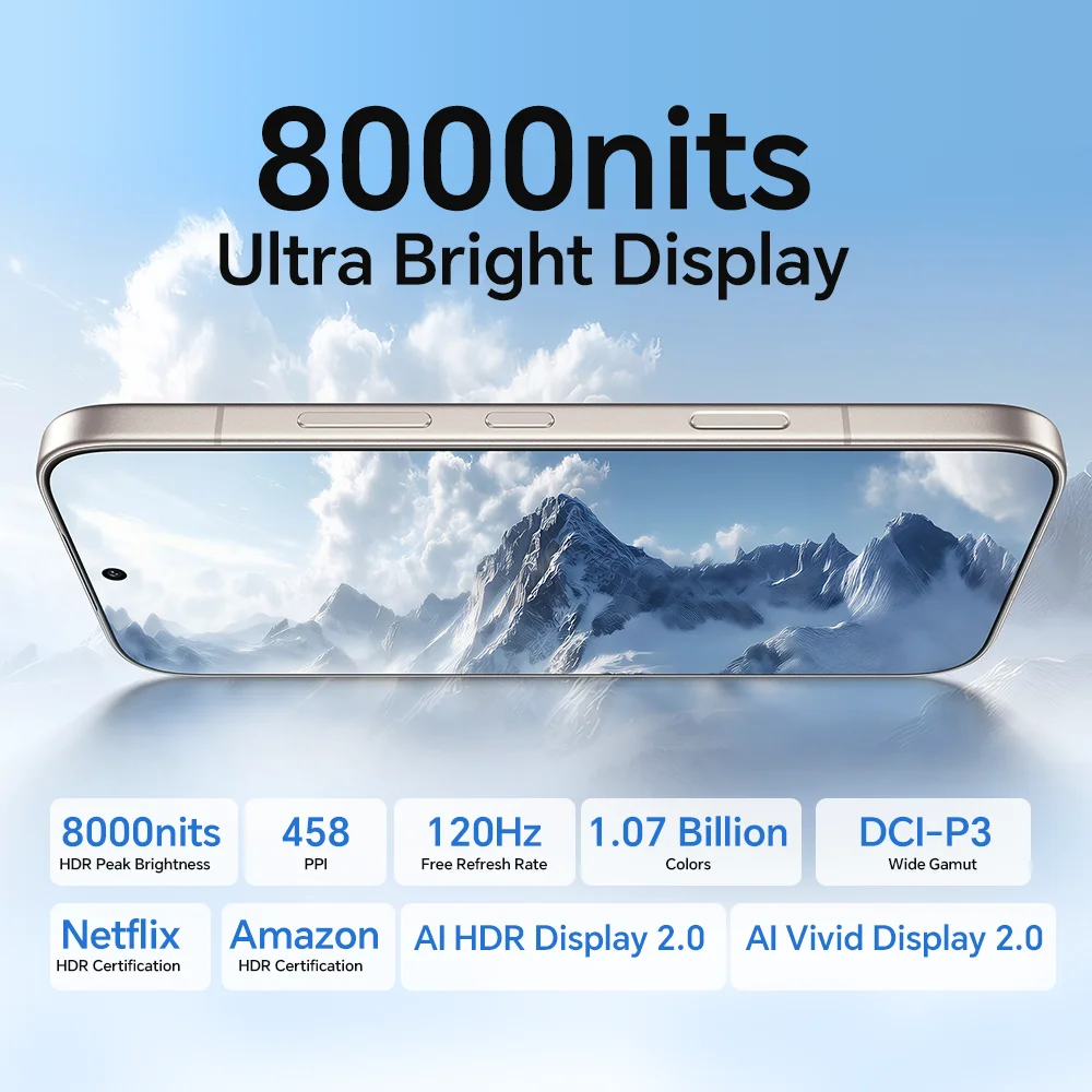 HONOR 600 Pro 5G Smartphone Snapdragon 8 Elite 200MP AI Ultra Night 6400mAh 80W Supercharge 50W Wireless 6.57"AMOLED AI Button