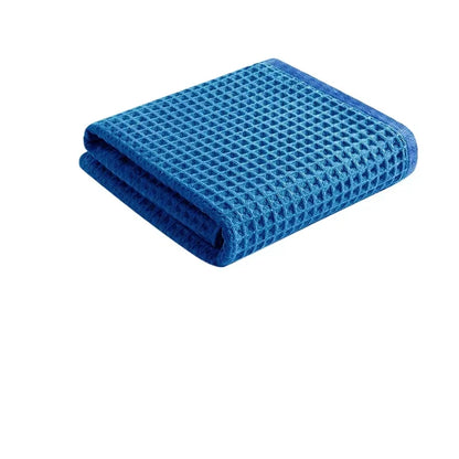 1/5/10Pcs Car Wash Towel Glass Cleaning Water Drying Microfiber Window Clean Wipe Auto Detailing Waffle Weave for Kitchen Bath