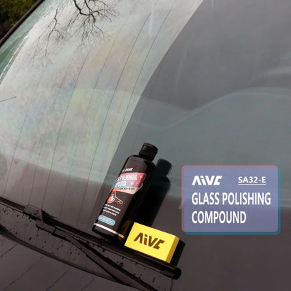 Glass Film Remover Car Glass Polishing Compound Windshield Cleaner Film Coating Oil Paste Film Emoval Cream Stains Auto Detail