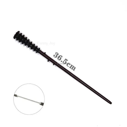 Anime Cosplay Metal Core Magic Wand Decoration Toy Accessories For Kids Bacchetta Di Plastic Magic Stick