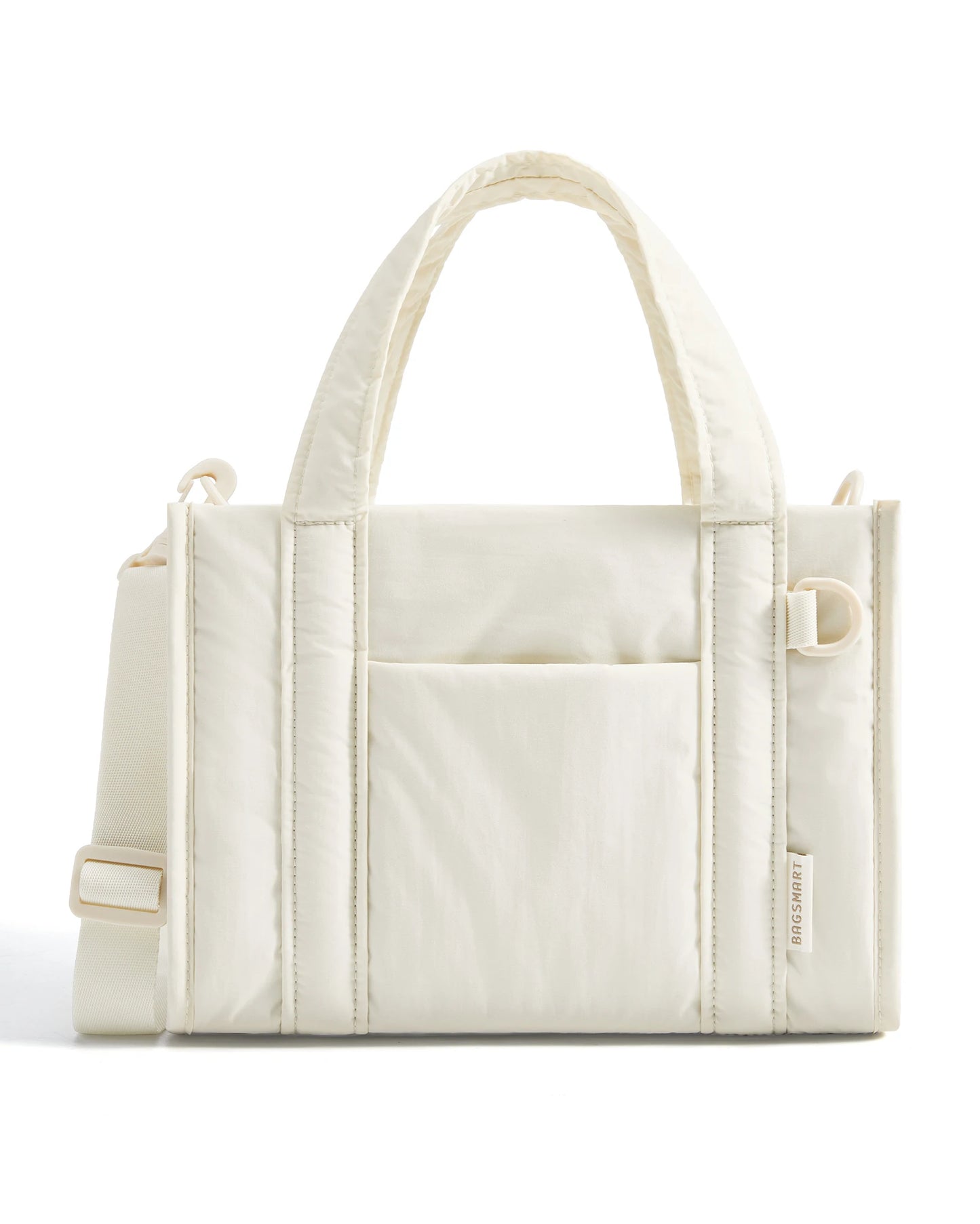 BAGSMART Small Tote Bag for Women Lightweight Crossbody Bag with Zipper Mini Shoulder Bag for Travel Work College